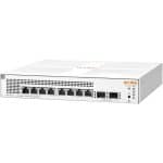 HPE ARUBA ION JL681A 8 PORT GIGABIT POE + 2XSFP UPLINK YÖNETİLEBİLİR 124W POE SWITCH