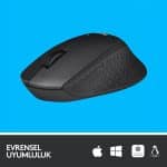 LOGITECH M330 KABLOSUZ SESSİZ USB OPTIK MOUSE SİYAH 910-004909