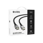 S-LINK SLX-HD4K30 19+1 HDMI TO HDMI 30MT METAL V2.0 4K (4096*2160) 30HZ KABLO